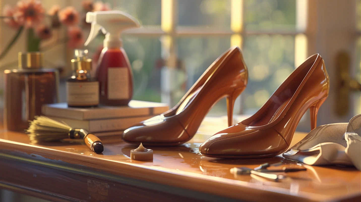 escarpins en cuir