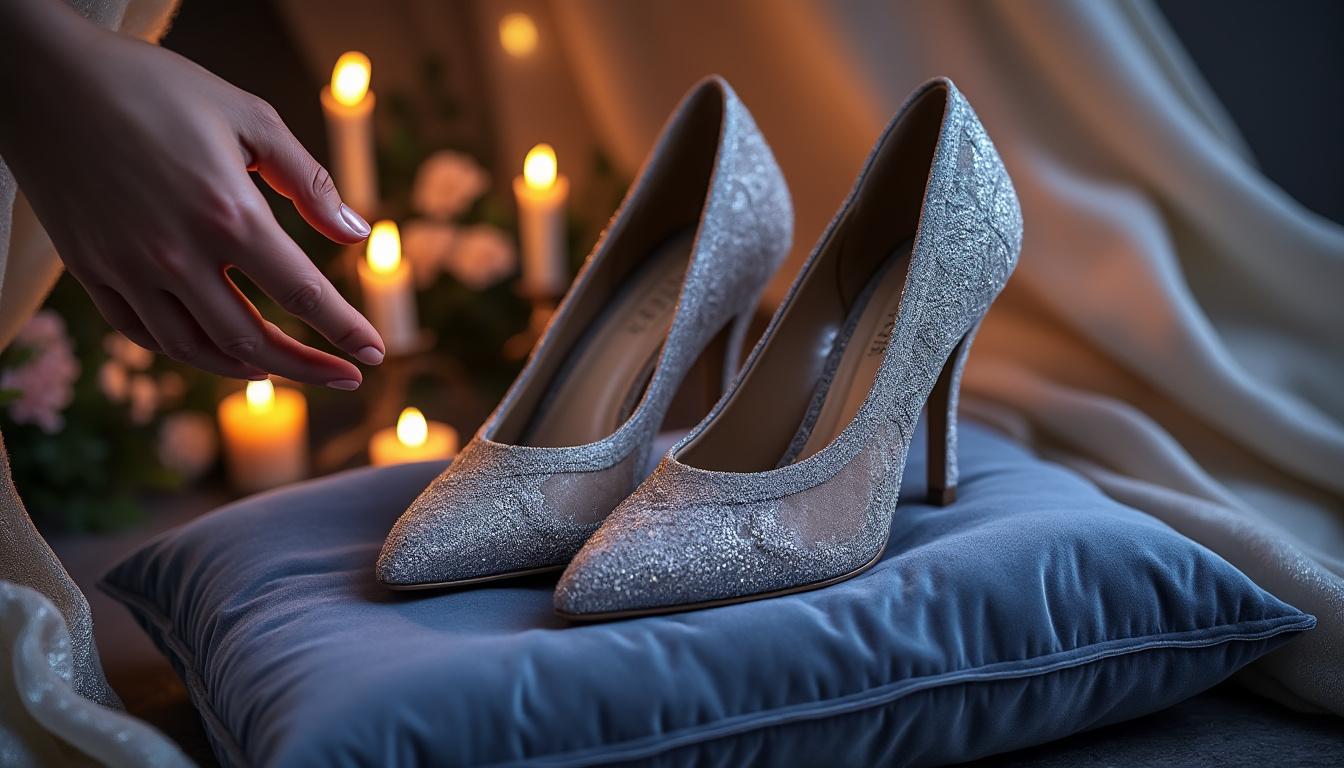 découvrez les chaussures cendrillon à oignies, le choix idéal pour ajouter une touche de magie à vos soirées. confortables et élégantes, elles sublimeront votre silhouette et vous accompagneront dans tous vos moments féeriques.