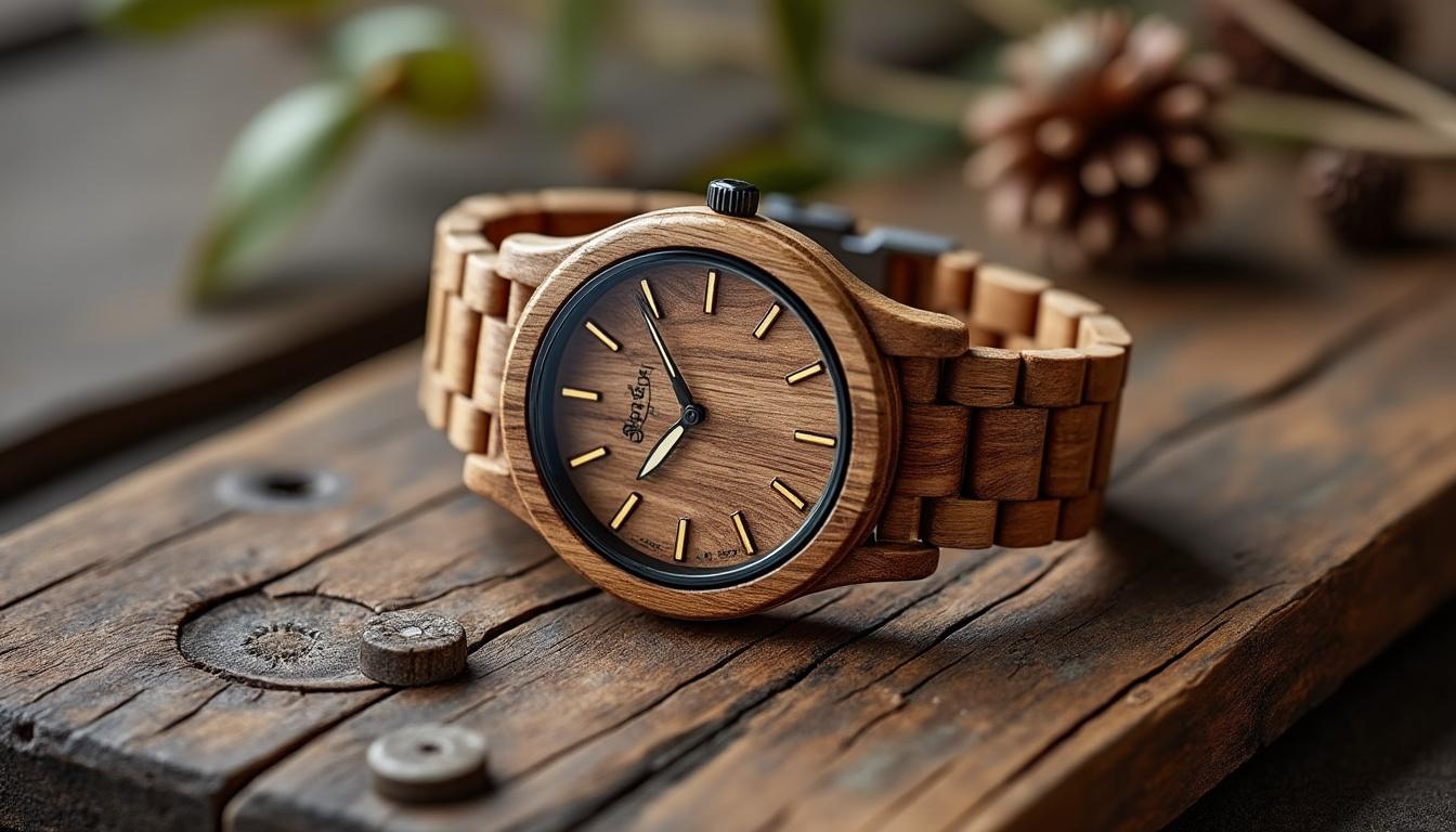 découvrez l'élégance unique des montres en bois jura, l'accessoire qui allie style et originalité. démarquez-vous avec une pièce authentique qui reflète votre personnalité et votre amour de la nature. optez pour un bijou à la fois tendance et durable.