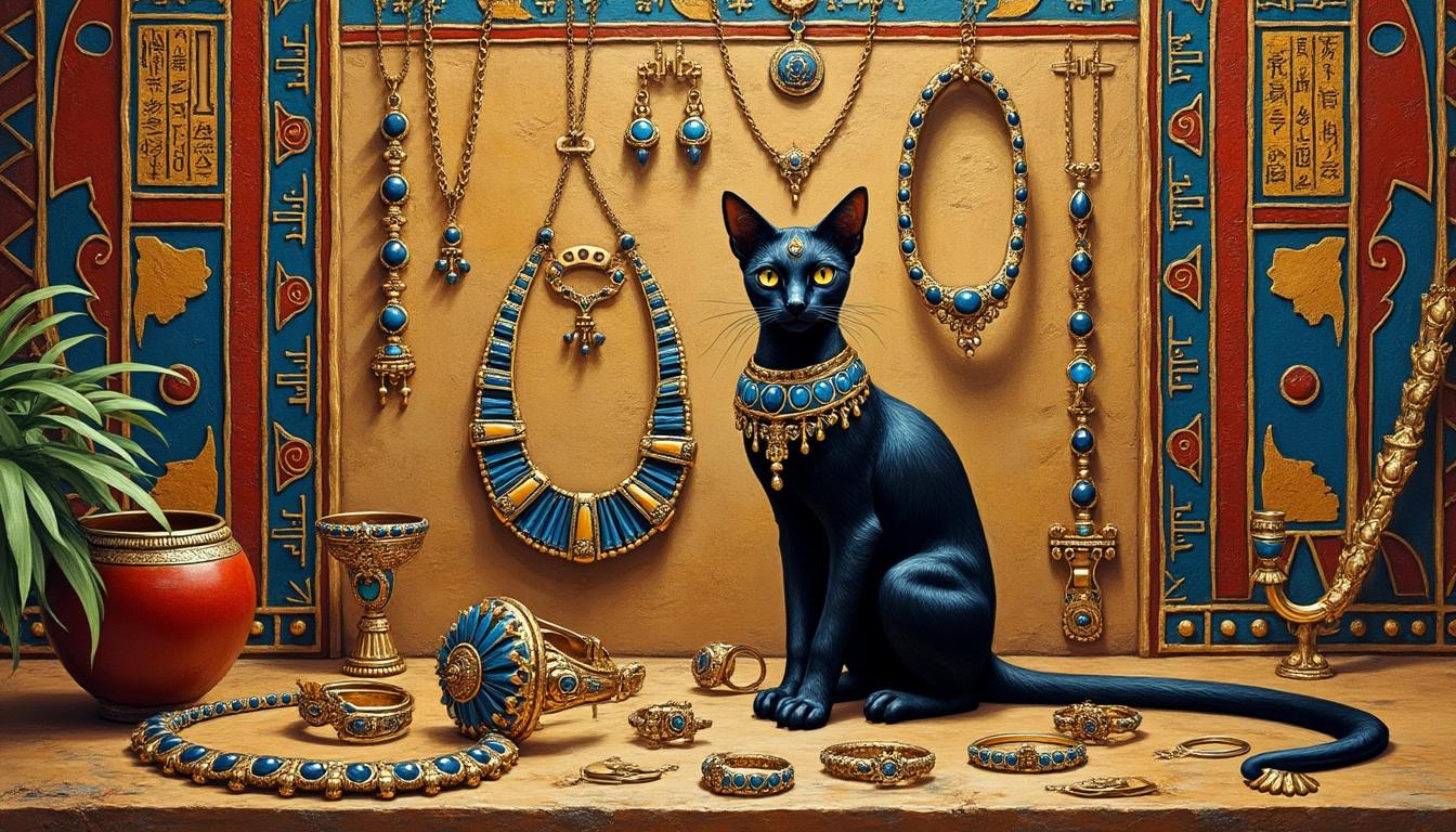 découvrez l'histoire fascinante et la symbolique riche du collier avec un chat pour femme. ce bijou, souvent chargé de sens, évoque l'élégance et la mystique de ces créatures secrètes. plongez dans l'univers des motifs félins et trouvez celui qui résonne avec votre personnalité.