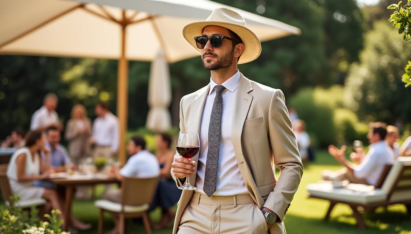 découvrez notre sélection des meilleures tenues guinguette pour homme, parfaites pour allier style et confort lors de vos sorties en plein air. inspirez-vous de nos idées pour éviter le sans-faute lors de vos événements estivaux !
