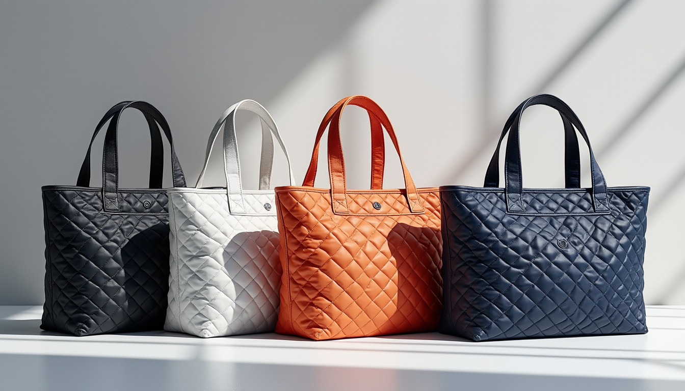 craquez pour les cabas matelassés façon sac de sport : découvrez les styles tendance à adopter cette année pour conjuguer praticité et élégance au quotidien !