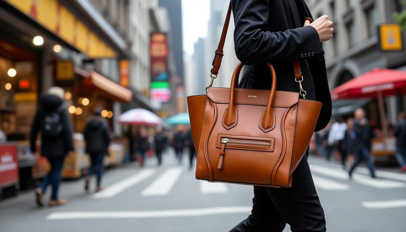 découvrez le sac ava de céline, symbole d'audace et de créativité. plongez au cœur de la mode avec ce portrait unique d’un accessoire iconique, alliant élégance contemporaine et savoir-faire raffiné.