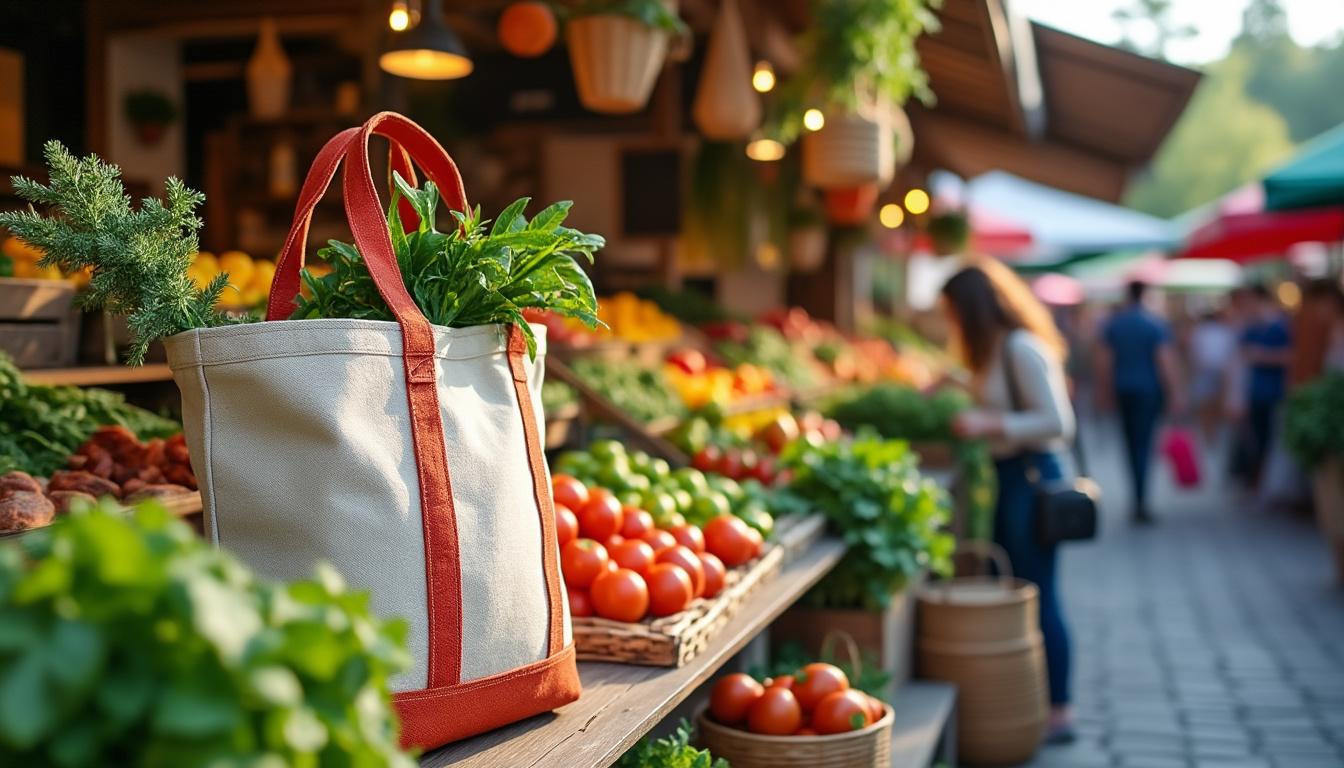 découvrez les cabas de marché grande contenance, alliant praticité et respect de l'environnement pour vos courses quotidiennes éco-responsables.