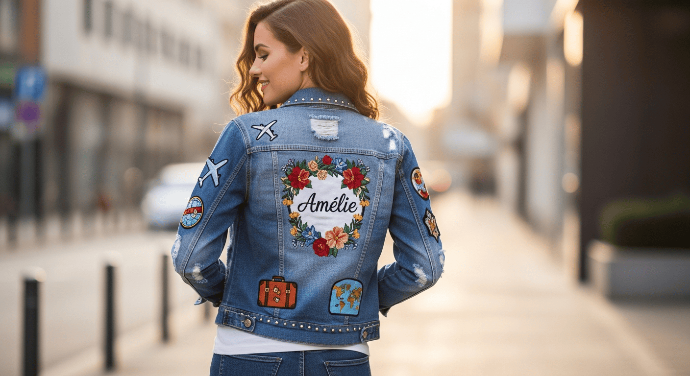 veste personnalisée pour femme