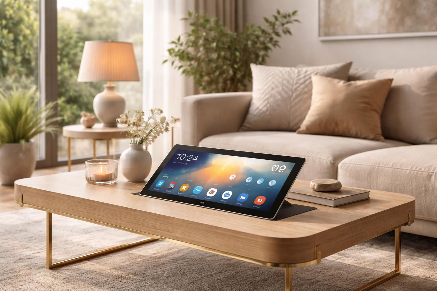 découvrez comment intégrer une tablette tactile dans votre décoration intérieure avec élégance. idées et conseils pour un mobilier chic et fonctionnel.