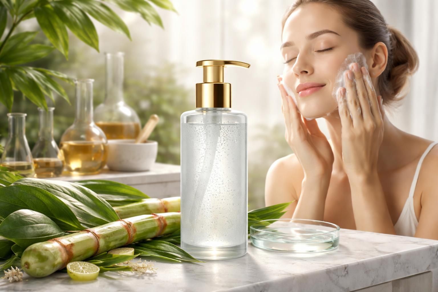 découvrez l'histoire fascinante du nettoyant pour le visage à l'acide glycolique et son impact révolutionnaire sur les soins de la peau pour un teint éclatant et revitalisé.