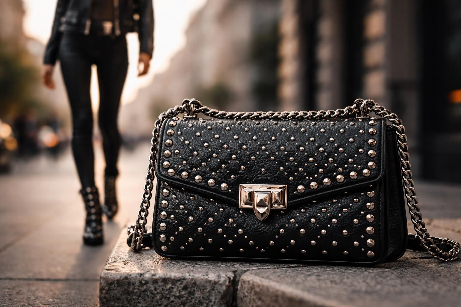 découvrez le sac à main clouté, l'accessoire rock incontournable pour dynamiser et personnaliser votre style avec audace et élégance.