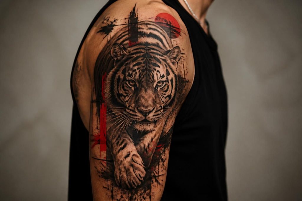 découvrez la symbolique profonde du tatouage du tigre dans l'art moderne, entre force, courage et esthétique contemporaine.