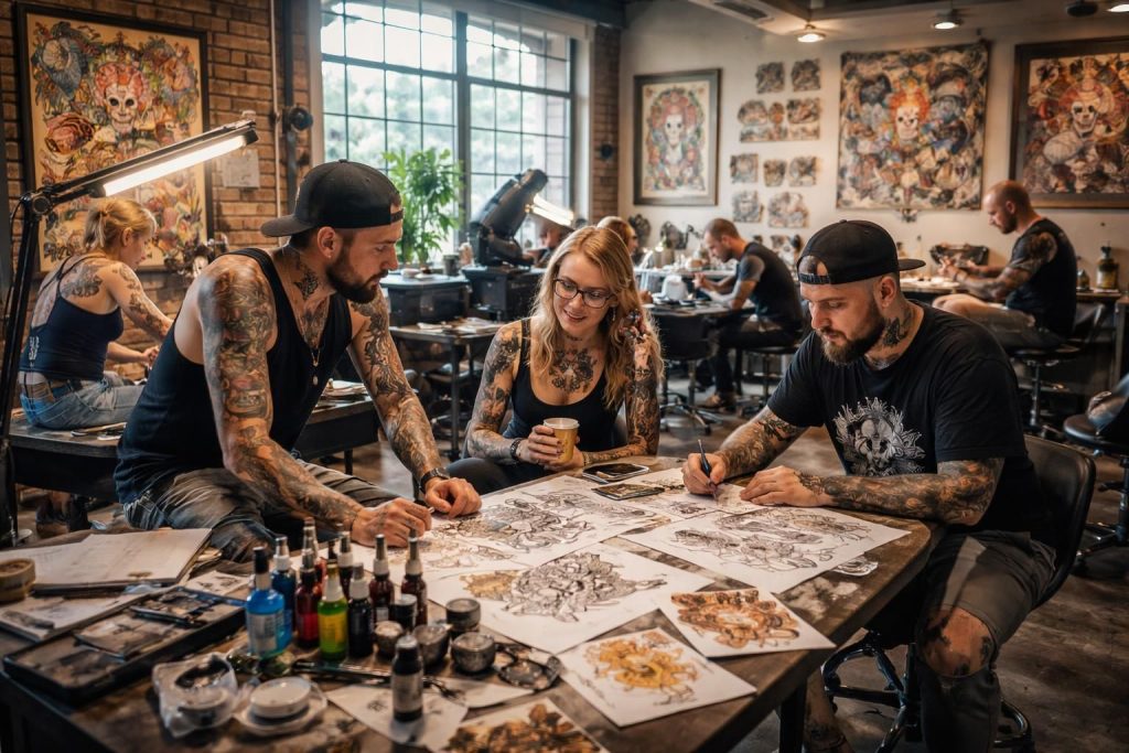 découvrez les tatoueurs à laon, une communauté d'artistes passionnés qui révolutionnent l'art du tatouage avec créativité et savoir-faire.